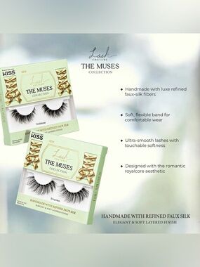 KISS Lash Couture “The Muses” False Eyelashes Bundle
